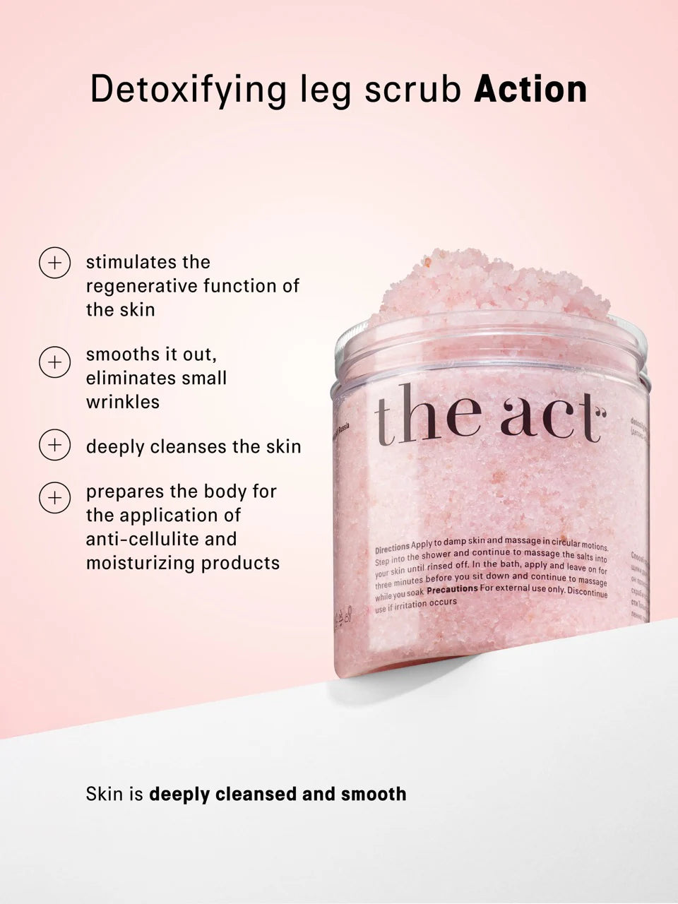 Detoxifying Leg Scrub & Bath Soak 300gr