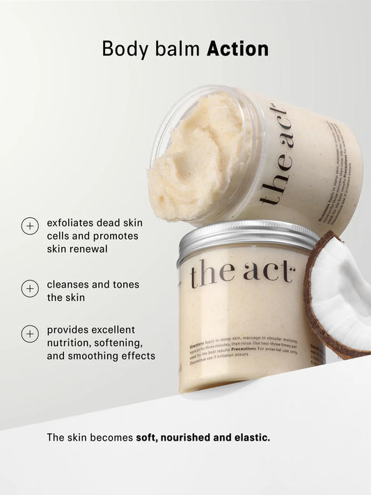 Exfoliating Sea Salt & Coconut Body Balm 300gr