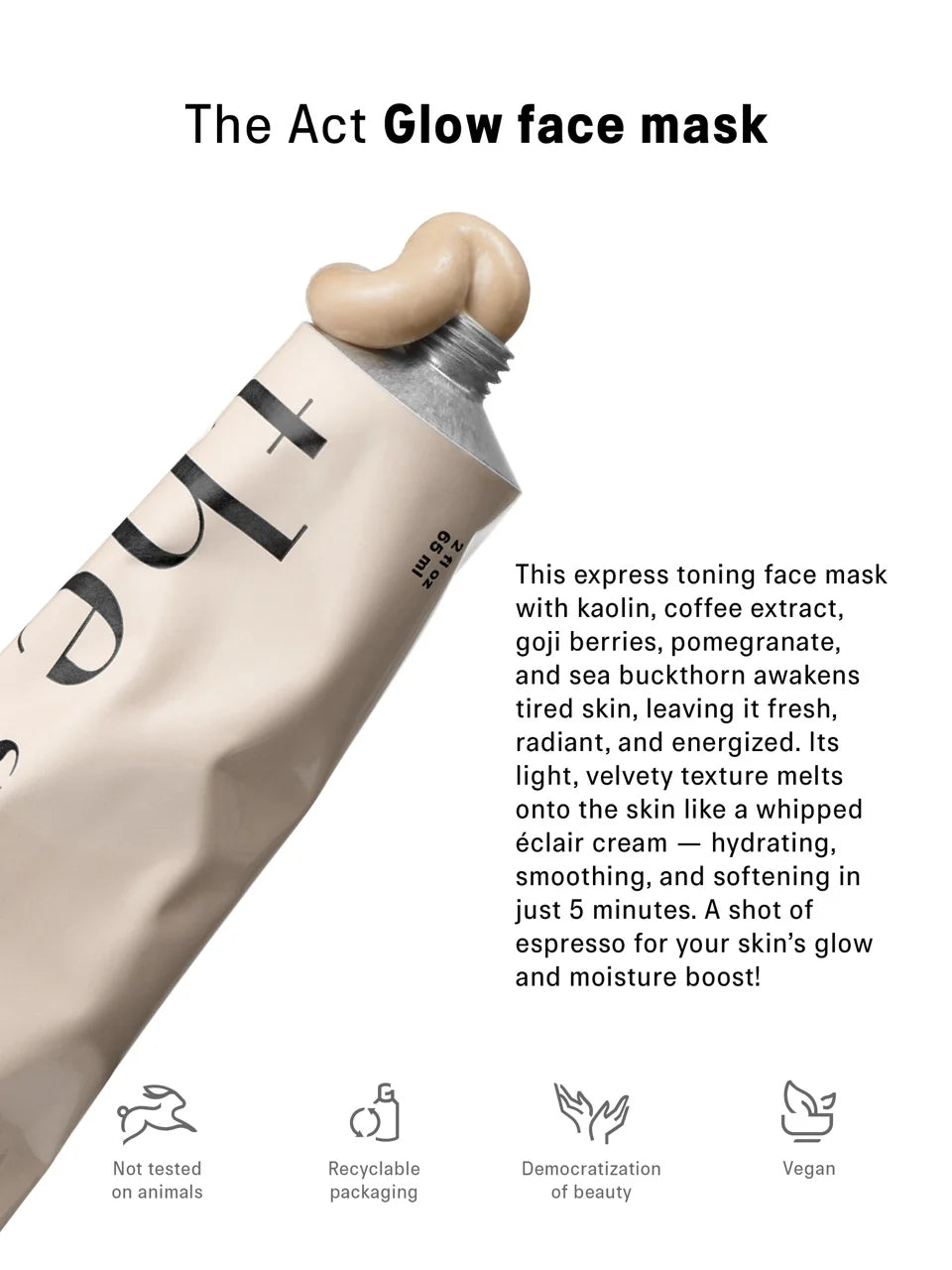 قناع الوجه Glow سعة 65 مل