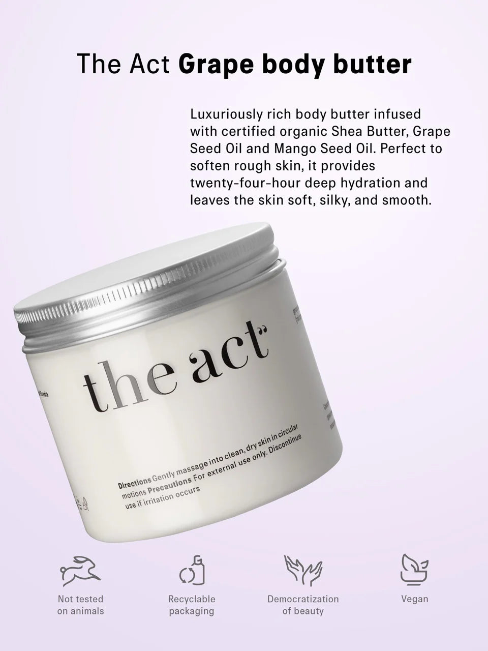 Grape Body Butter 180gr