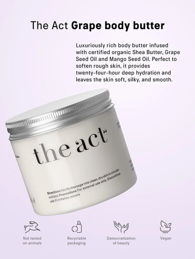 Grape Body Butter 180gr