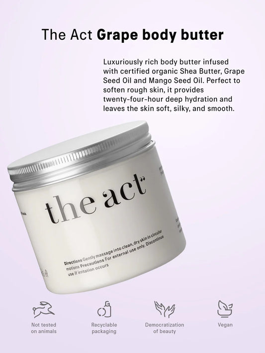 Grape Body Butter 180gr