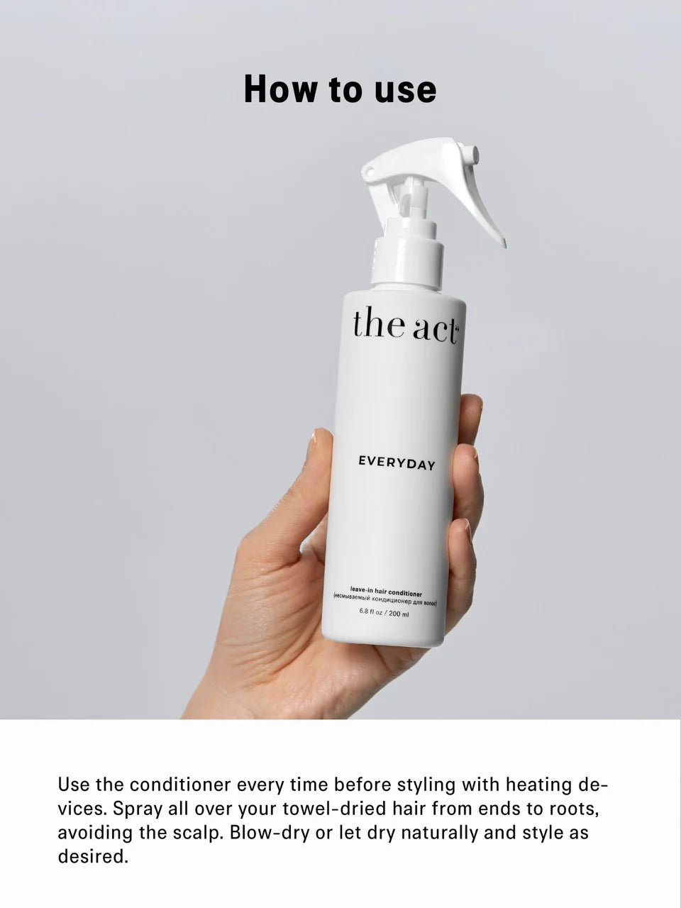 Everyday Leave-In Hair Conditioner 200ml