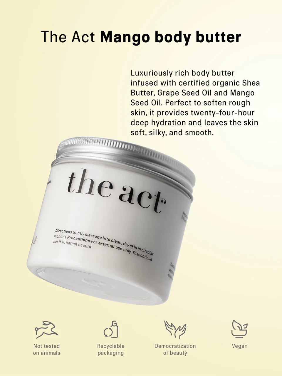 Mango Body Butter 180gr