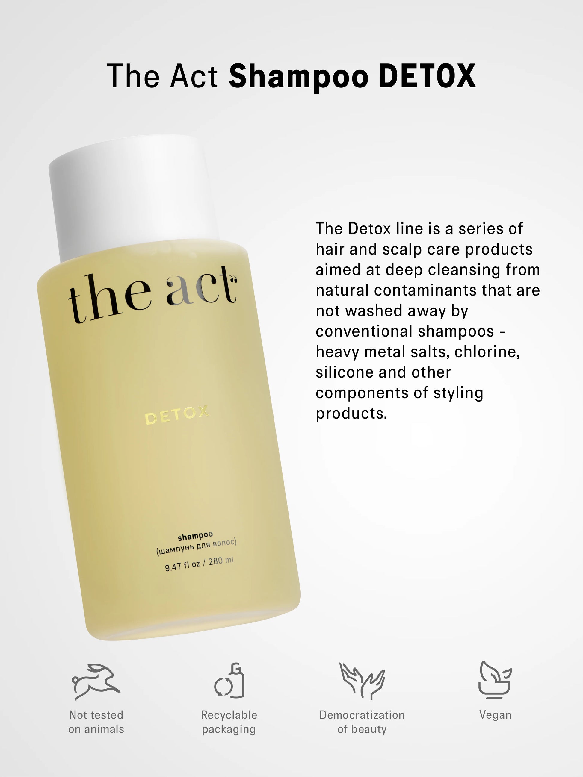 Detox Shampoo 280ml