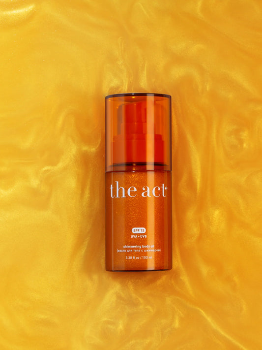 Shimmering Body Oil SPF 15
