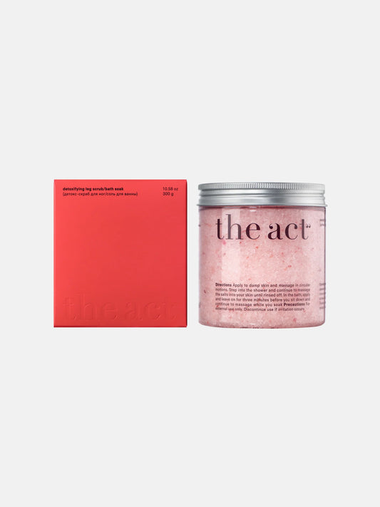 Detoxifying Leg Scrub & Bath Soak 300gr
